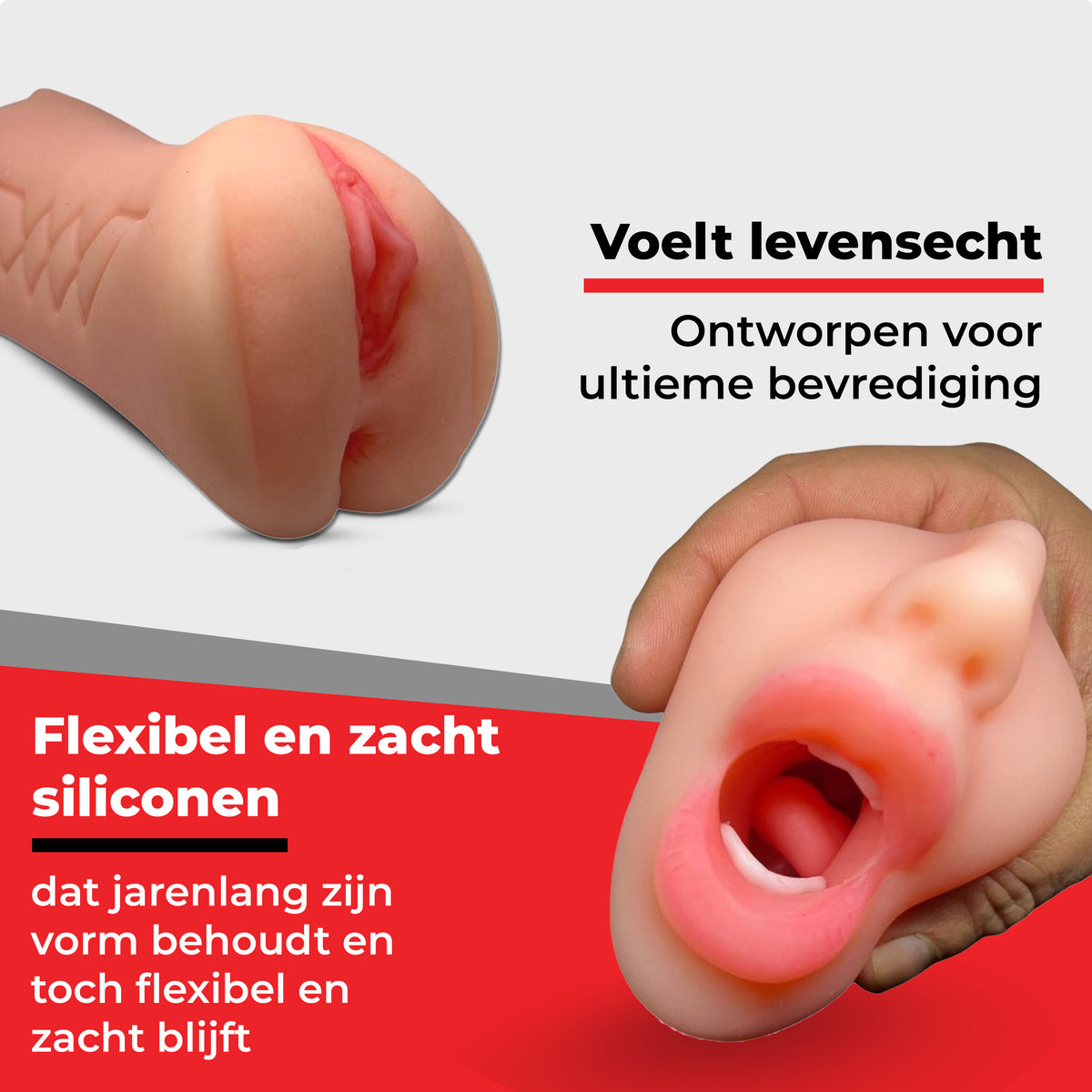 Pocket Pussy 3 in 1 Masturbator