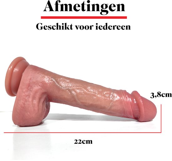 HappySexy Dildo Met Zuignap