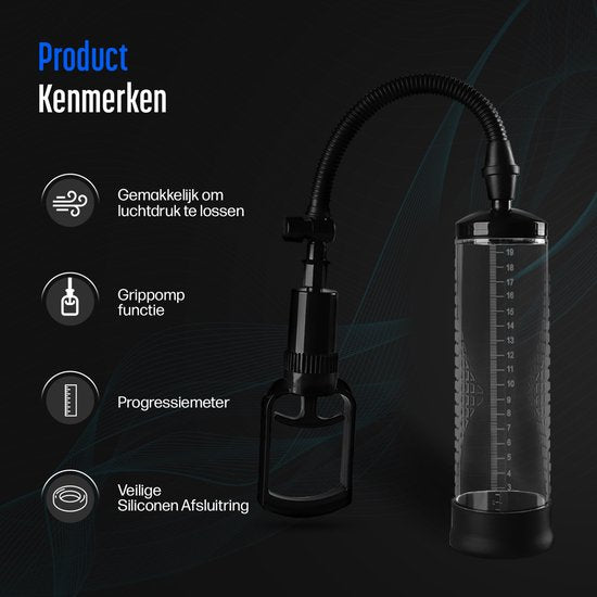 HappySexy Penispomp Met Grippomp