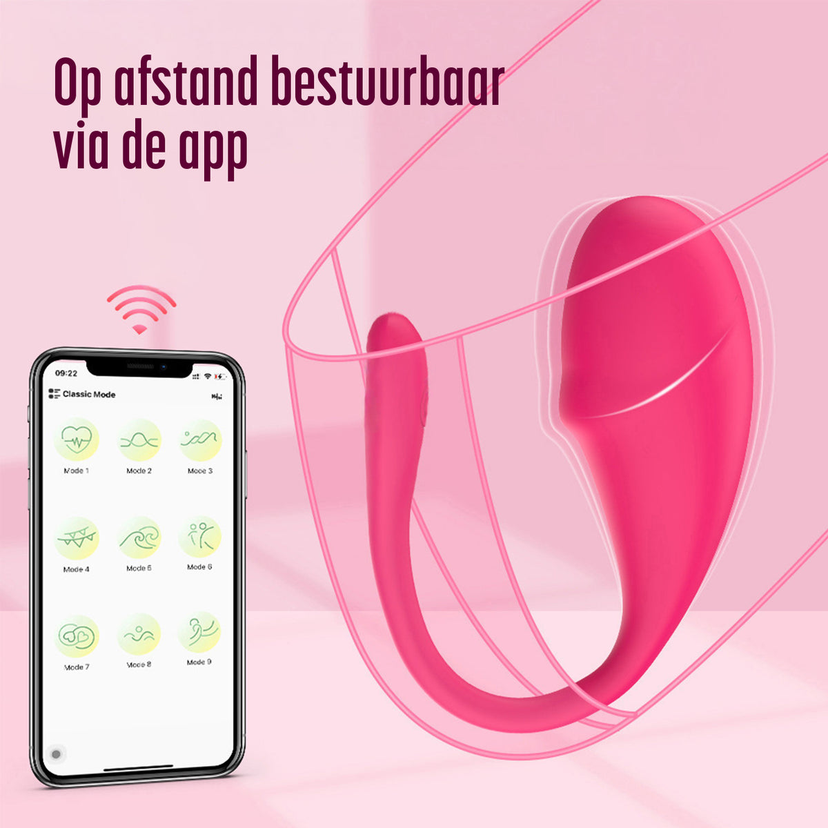 HappySexy Bullet Vibrator Met Mobiele App Control - Lange afstanden